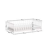 Oslo Basics Montessori Floor Bed